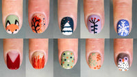 10 diseños de uñas decoradas sin herramientas