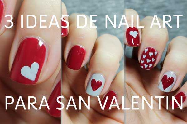 3 ideas para decorar tus uñas en San Valentín