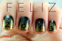 Manicura confetti // Feliz 2013 !!!