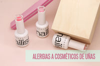 alergia a productos de uñas