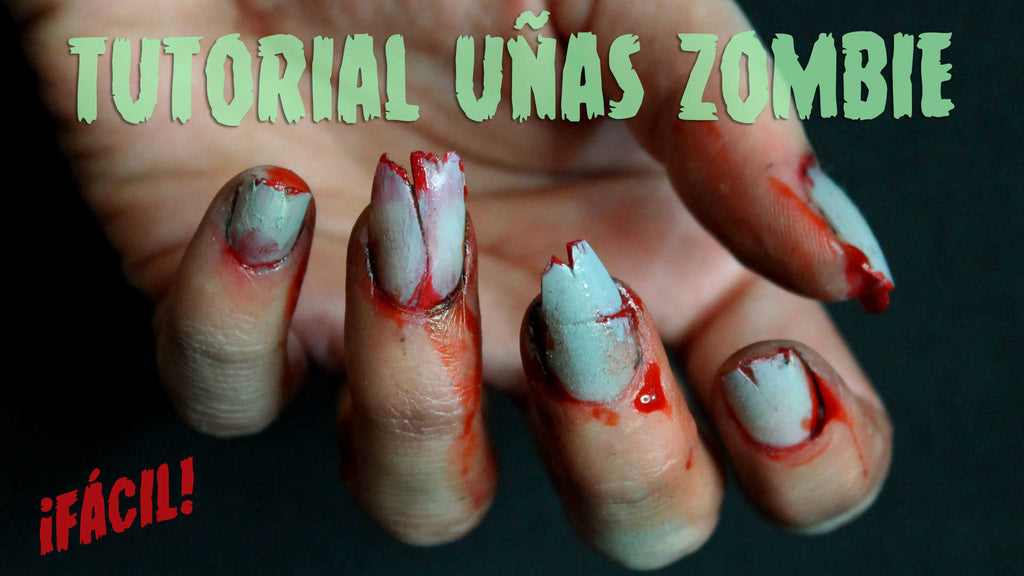 Uñas de Zombi realistas | Caracterización Halloween