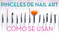cómo usar los pinceles y herramientas de Nail art