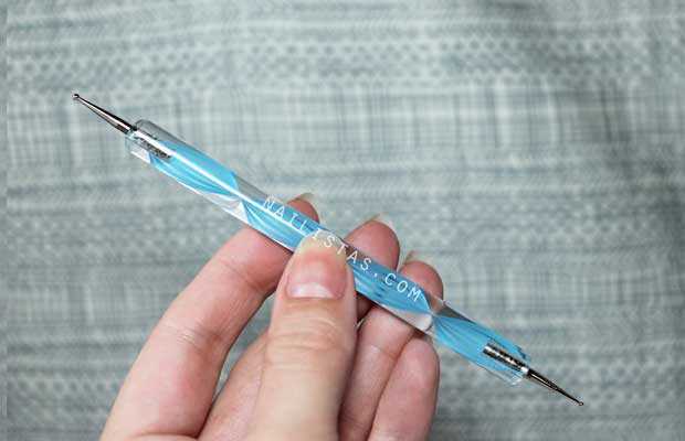 Cómo fabricar tu propia dotting tool para decorar uñas