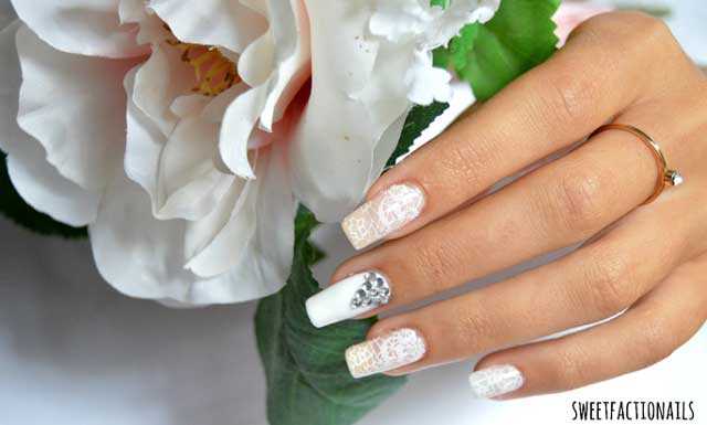 Idea de manicura para Novia - Tendencias