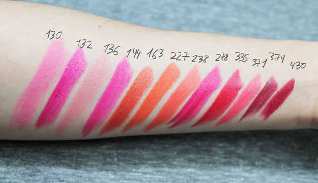 Barras de Labios L'Oréal Color Riche | Opinión - Swatches