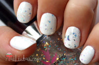 #4: Manicura Navideña con nieve // Reto Oh! Oh! Oh!