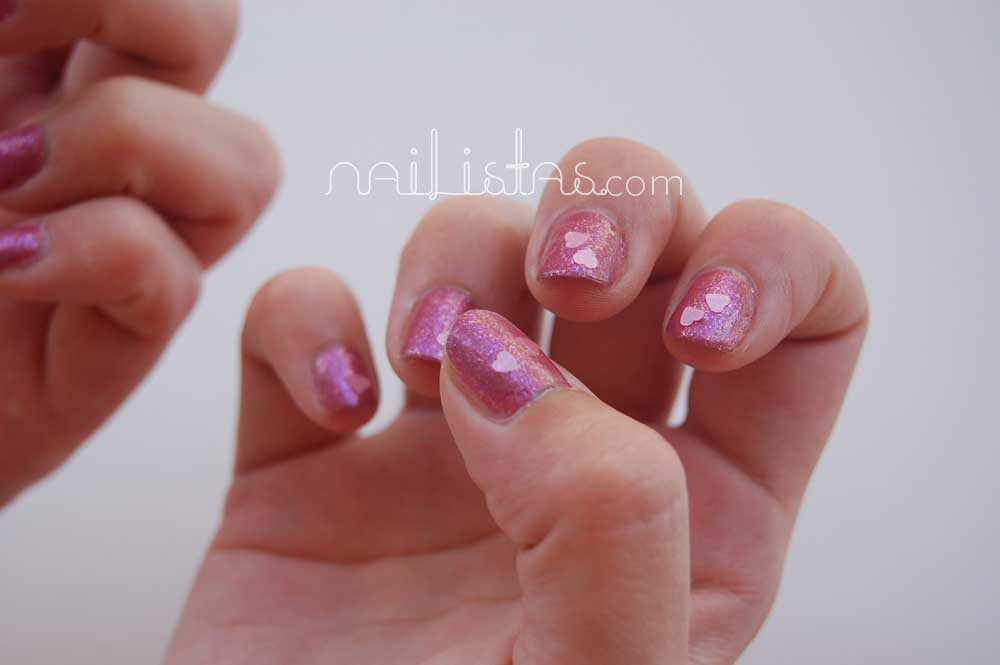 O.P.I. Vintage Minnie Mouse Collection //Manicura con corazones
