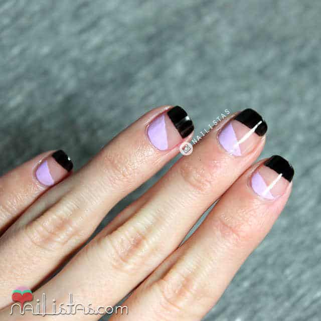 Negative Space Nail Art paso a paso | Tendencias de uñas 2015