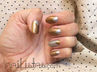 Metalizados Oro y Plata // Crisnail >> Dark Gold and Fashion Silver