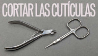 alicates y tijeras de cutículas herramientas de manicura
