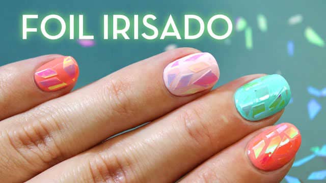 Uñas de Cristal Roto |Broken Glass Nails