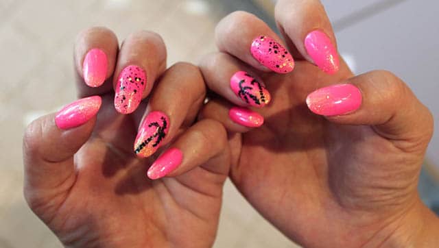 UÑAS DE PALMERAS PASO A PASO INSPIRACIÓN CALIFORNIA