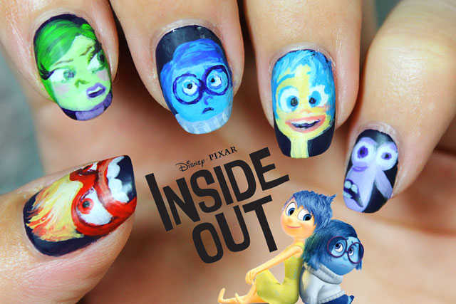Uñas paso a paso | Inside out | Del Revés | Intensa-Mente