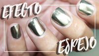 uñas efecto espejo mirror nails