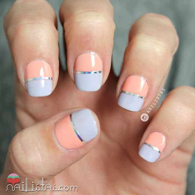 Uñas decoradas con colores pastel paso a paso | Flora y Fauna de CND