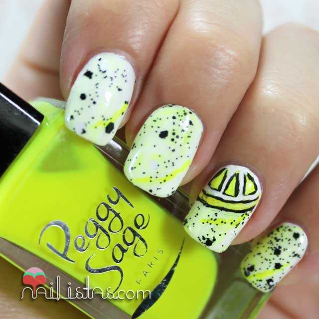 Uñas decoradas con frutas | Reto #Summernails Limonada