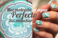Como hacer water marble p marmoleado al agua