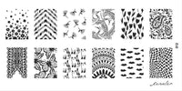 Placa estampación Cural nail stamping XXL