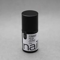 esmalte semipermanente HEMA Free color negro Amy