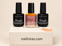 Kit Retirada Fácil 3 en 1 Nailistas | 2 Magic Remover + Aceite