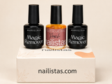 Kit Retirada Fácil 3 en 1 Nailistas | 2 Magic Remover + Aceite