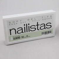 Soft Gel Tips Premium | Almendra Corta 552 uds
