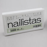 Soft Gel Tips Premium | Almendra Corta 552 uds