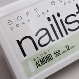 Soft Gel Tips Premium | Almendra Corta 552 uds