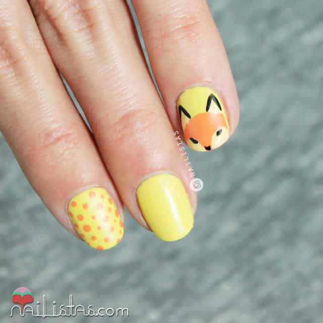 Diseños de uñas de animales: zorro | Nail art - Nailistas | Esmaltes  permanentes y productos de uñas — Nailistas | Esmaltes permanentes y  productos de uñas — Tienda online de esmaltes