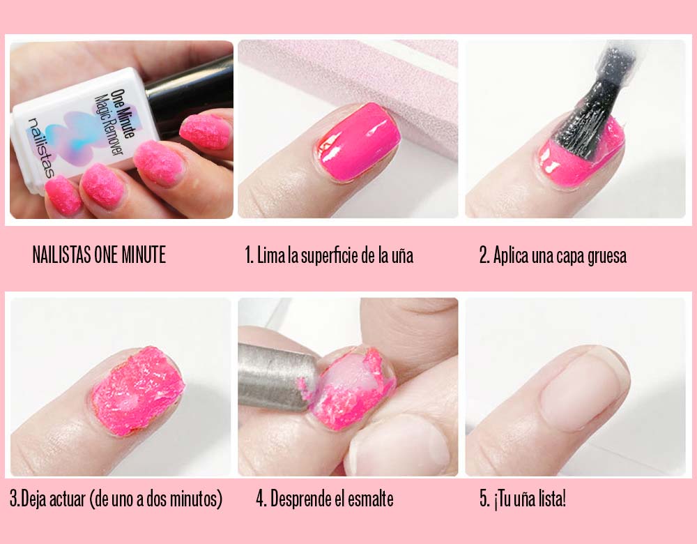 Aprender acerca 58+ imagen como quitar el esmalte de uñas sin usar acetona
